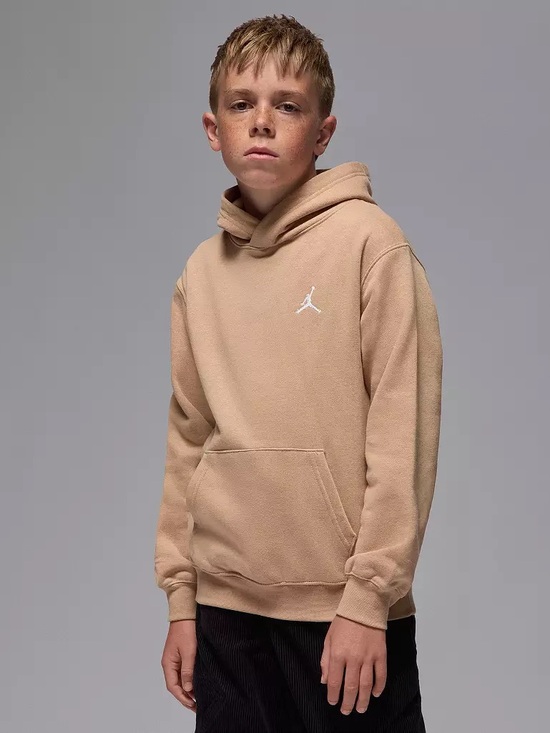 Jordan Other - Jordan Kids Beige/Tan Hoodie with White Jumpman